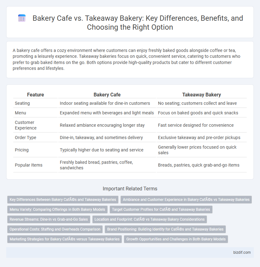 Bakery Cafe vs. Takeaway Bakery: Key Differences, Benefits, and Choosing the Right Option