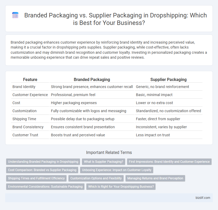 Branded Packaging vs. Supplier Packaging in Dropshipping: Which is Best for Your Business?