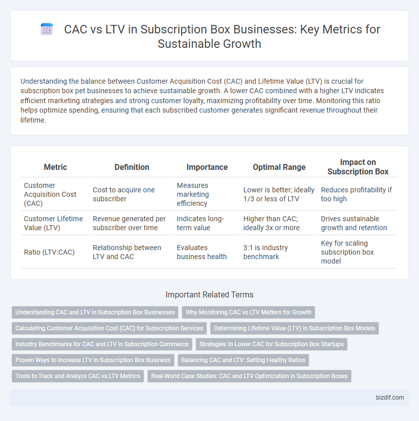 CAC vs LTV in Subscription Box Businesses: Key Metrics for Sustainable Growth