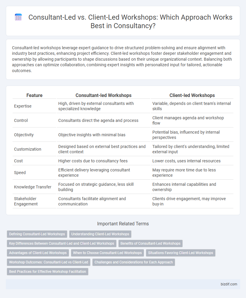 Consultant-Led vs. Client-Led Workshops: Which Approach Works Best in Consultancy?