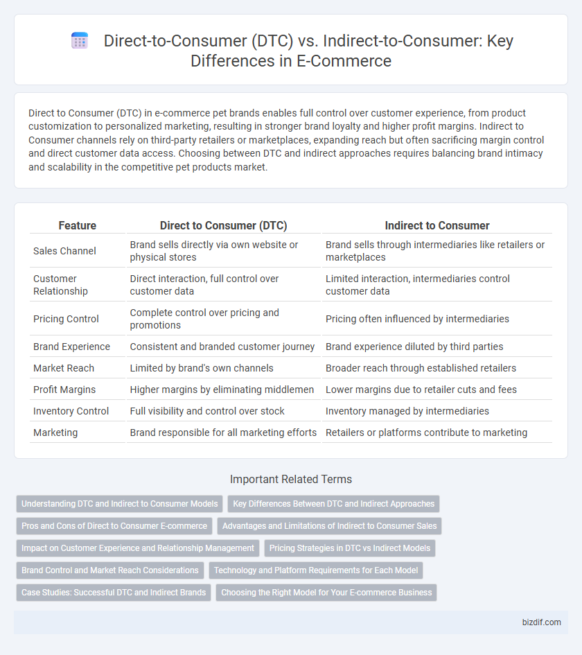 Direct-to-Consumer (DTC) vs. Indirect-to-Consumer: Key Differences in E-Commerce
