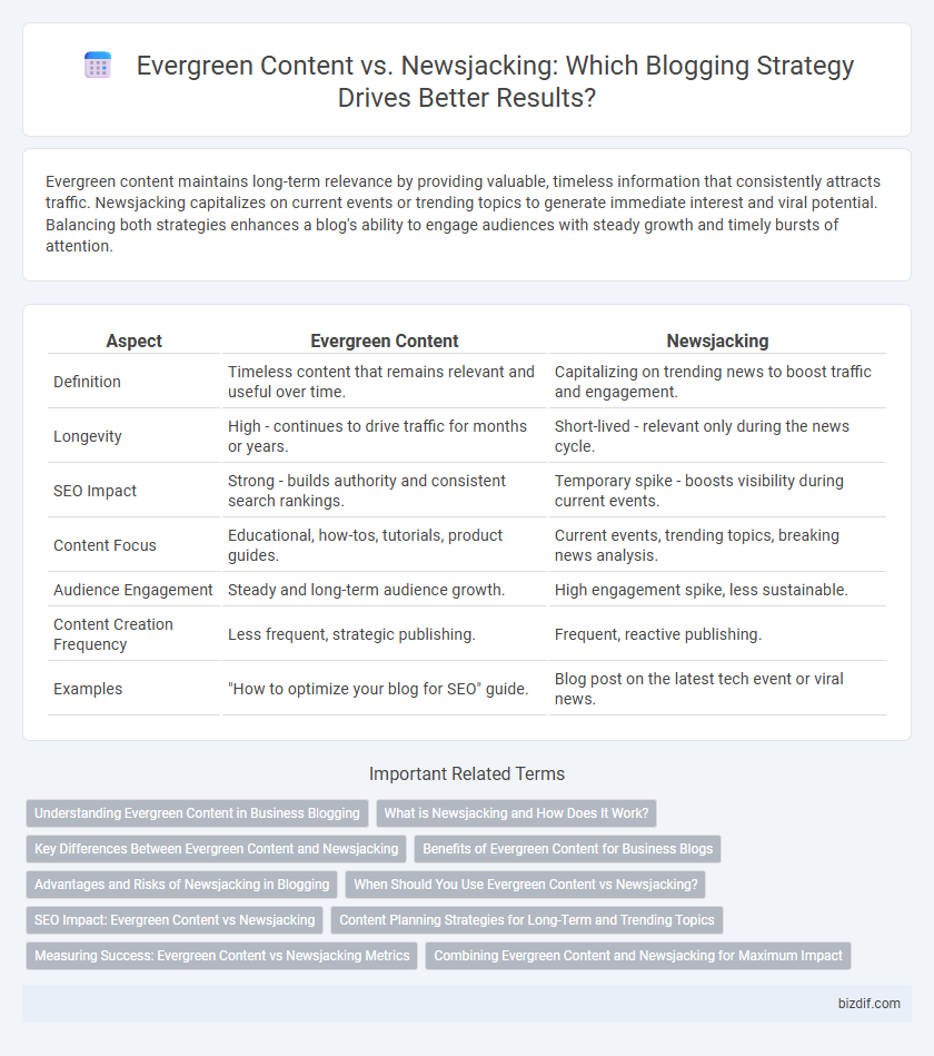 Evergreen Content vs. Newsjacking: Which Blogging Strategy Drives Better Results?