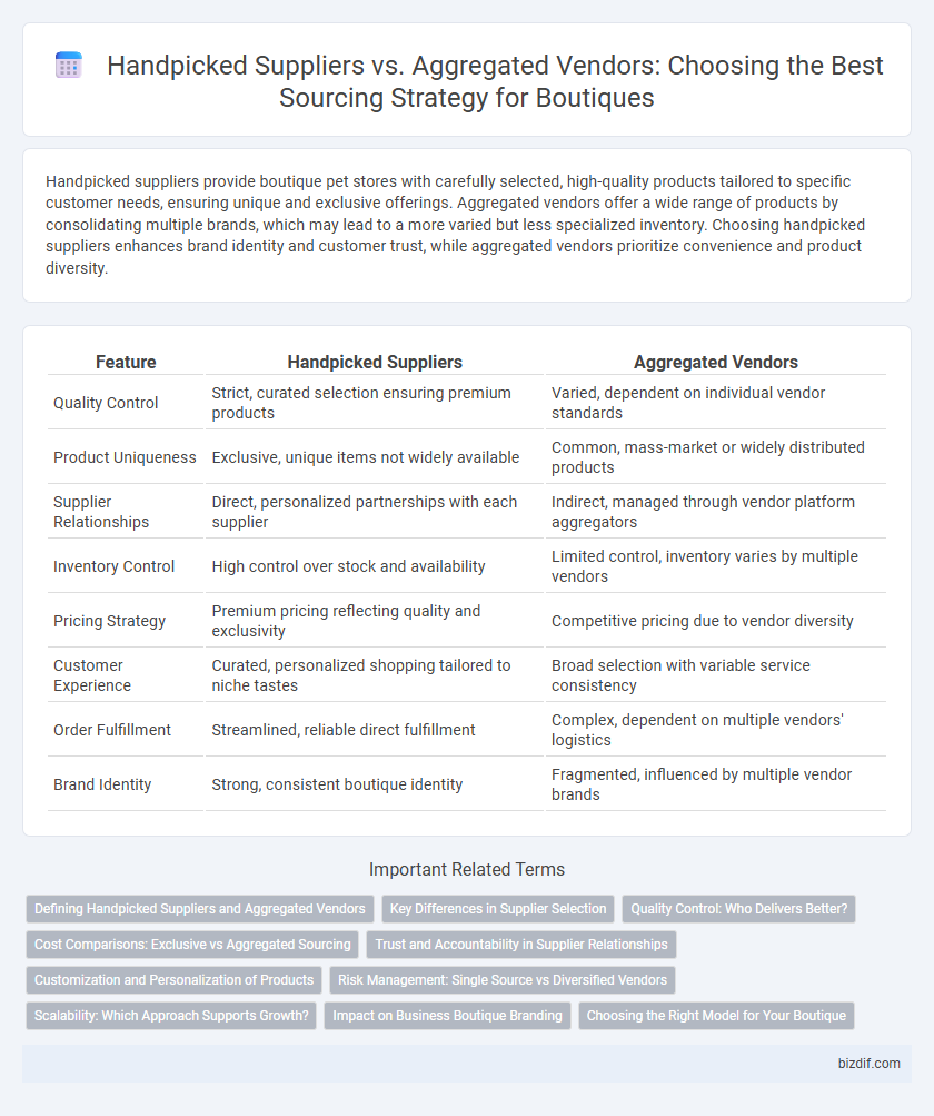 Handpicked Suppliers vs. Aggregated Vendors: Choosing the Best Sourcing Strategy for Boutiques