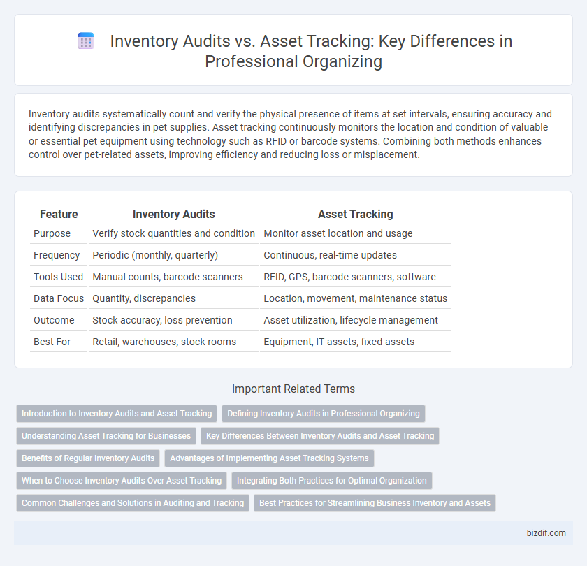 Inventory Audits vs. Asset Tracking: Key Differences in Professional Organizing