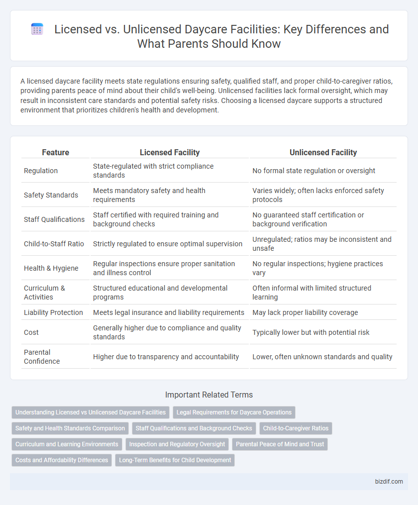 Licensed vs. Unlicensed Daycare Facilities: Key Differences and What Parents Should Know