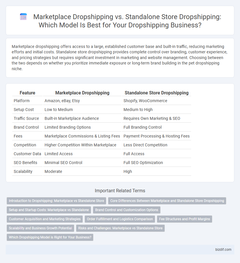 Marketplace Dropshipping vs. Standalone Store Dropshipping: Which Model Is Best for Your Dropshipping Business?