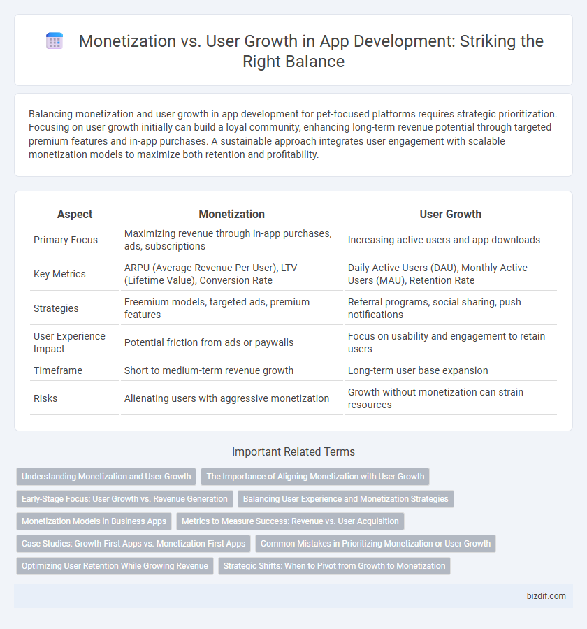 Monetization vs. User Growth in App Development: Striking the Right Balance