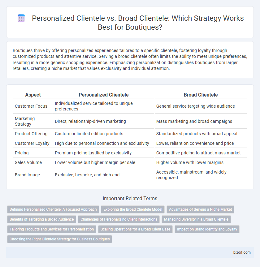 Personalized Clientele vs. Broad Clientele: Which Strategy Works Best for Boutiques?