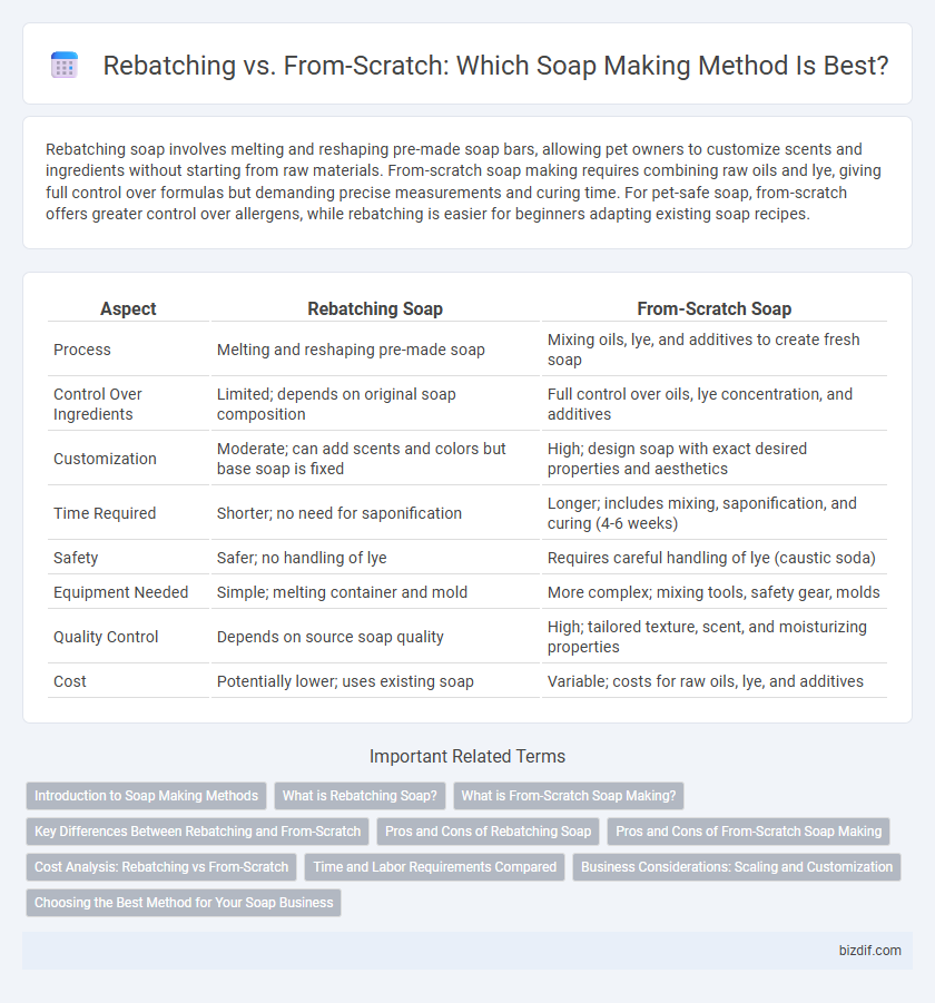 Rebatching vs. From-Scratch: Which Soap Making Method Is Best?