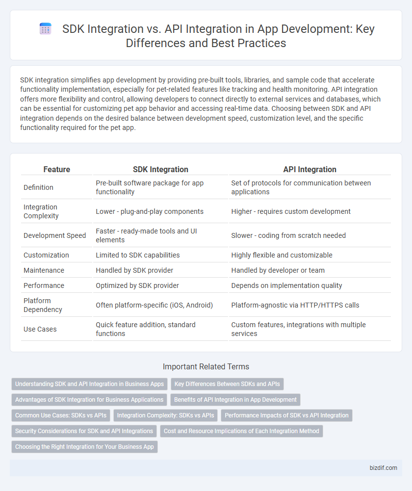 SDK Integration vs. API Integration in App Development: Key Differences and Best Practices