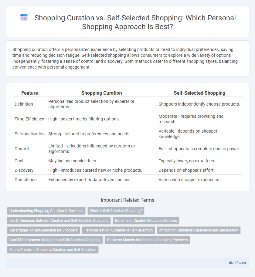 Shopping Curation vs. Self-Selected Shopping: Which Personal Shopping Approach Is Best?