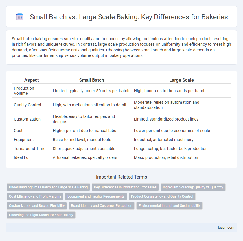 Small Batch vs. Large Scale Baking: Key Differences for Bakeries