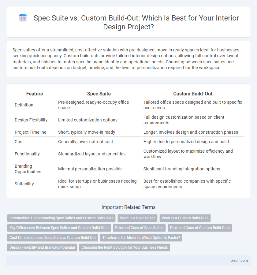 Spec Suite vs. Custom Build-Out: Which Is Best for Your Interior Design Project?