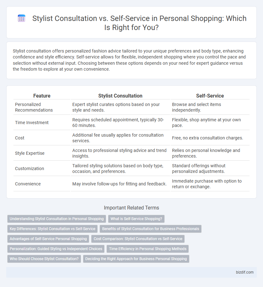 Stylist Consultation vs. Self-Service in Personal Shopping: Which Is Right for You?