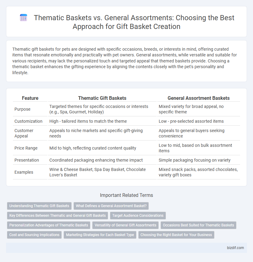 Thematic Baskets vs. General Assortments: Choosing the Best Approach for Gift Basket Creation