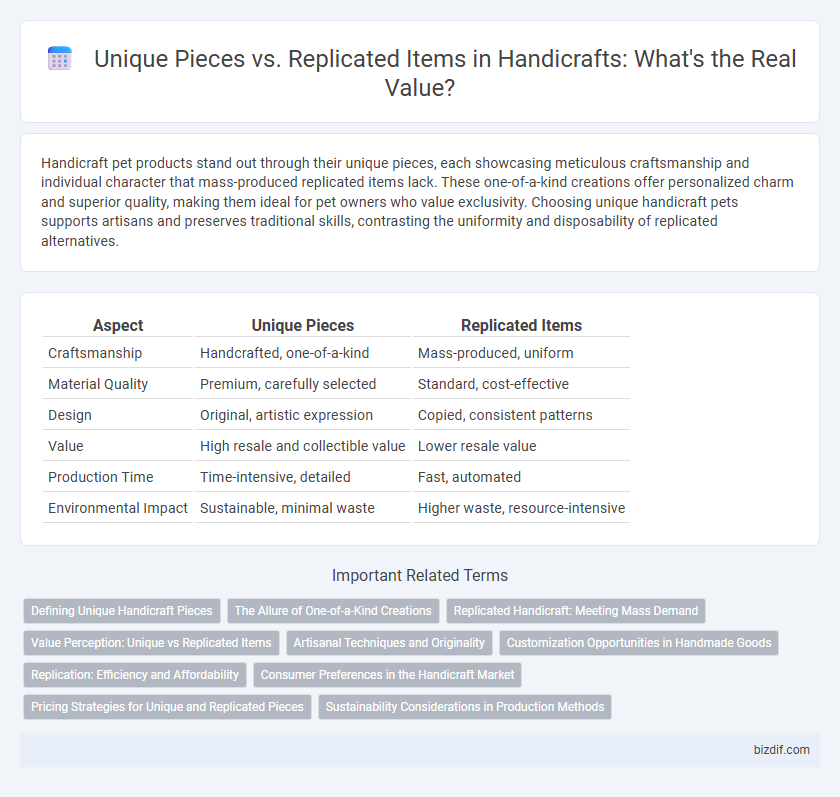 Unique Pieces vs. Replicated Items in Handicrafts: What's the Real Value?