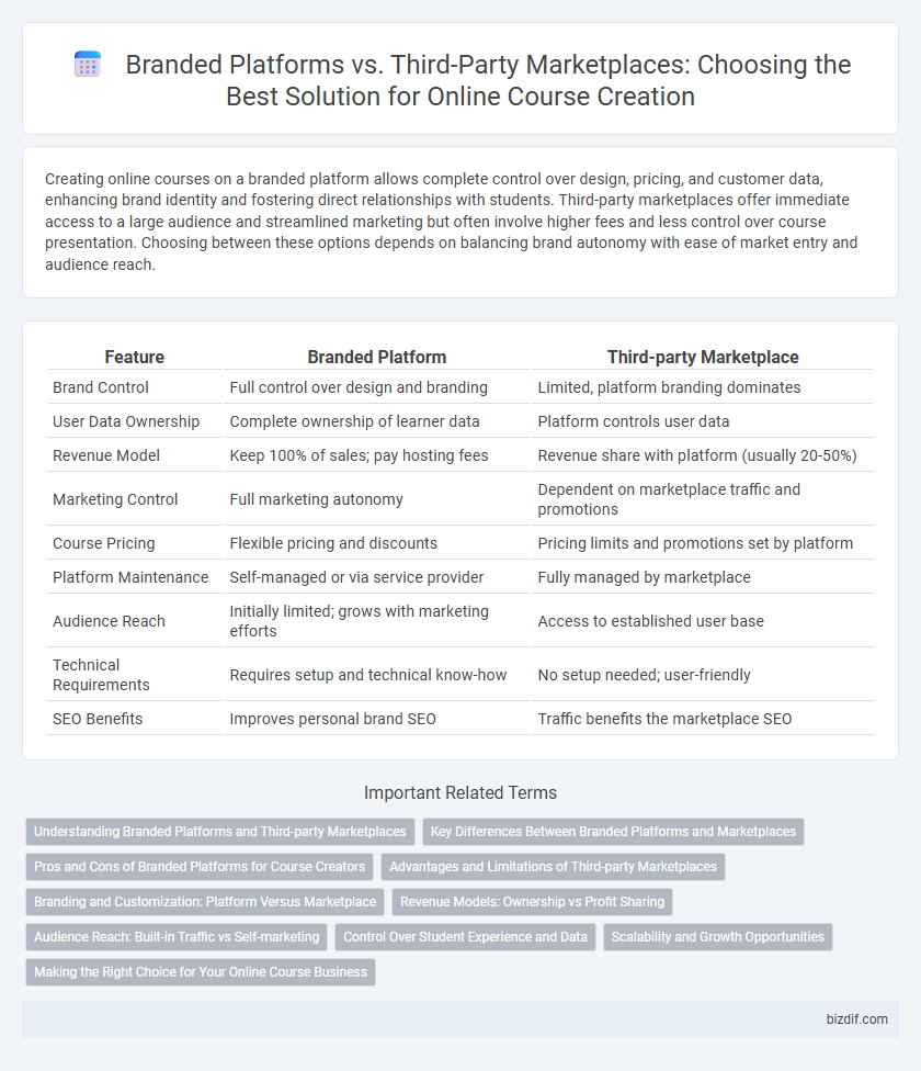 Branded Platforms vs. Third-Party Marketplaces: Choosing the Best Solution for Online Course Creation