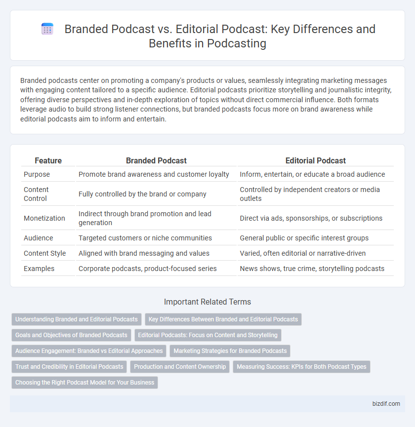 Branded Podcast vs. Editorial Podcast: Key Differences and Benefits in Podcasting