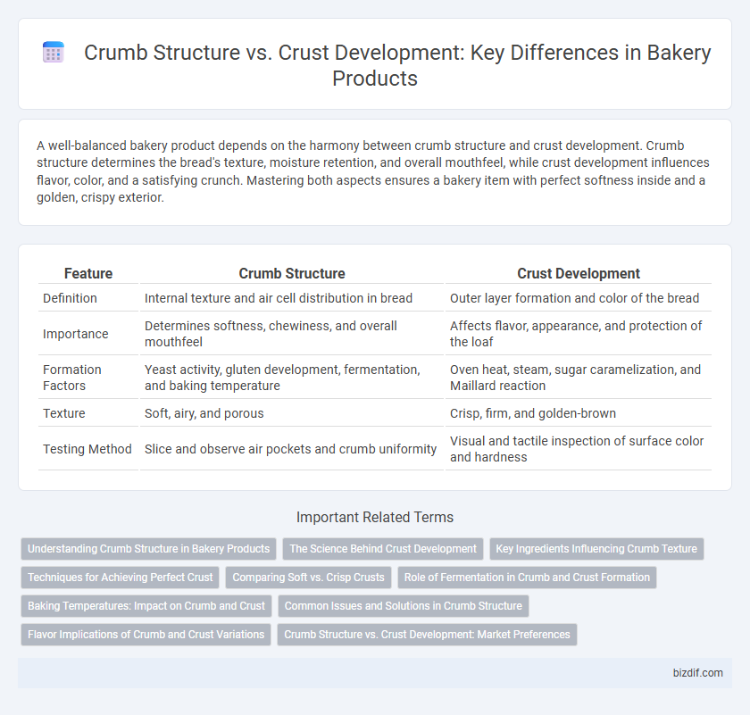 Crumb Structure vs. Crust Development: Key Differences in Bakery Products