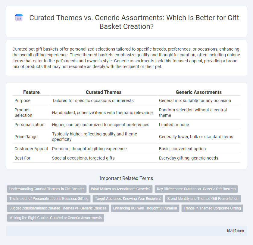 Curated Themes vs. Generic Assortments: Which Is Better for Gift Basket Creation?