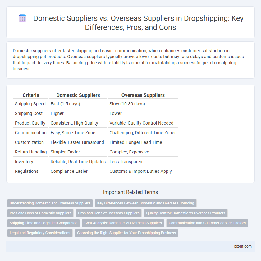 Domestic Suppliers vs. Overseas Suppliers in Dropshipping: Key Differences, Pros, and Cons