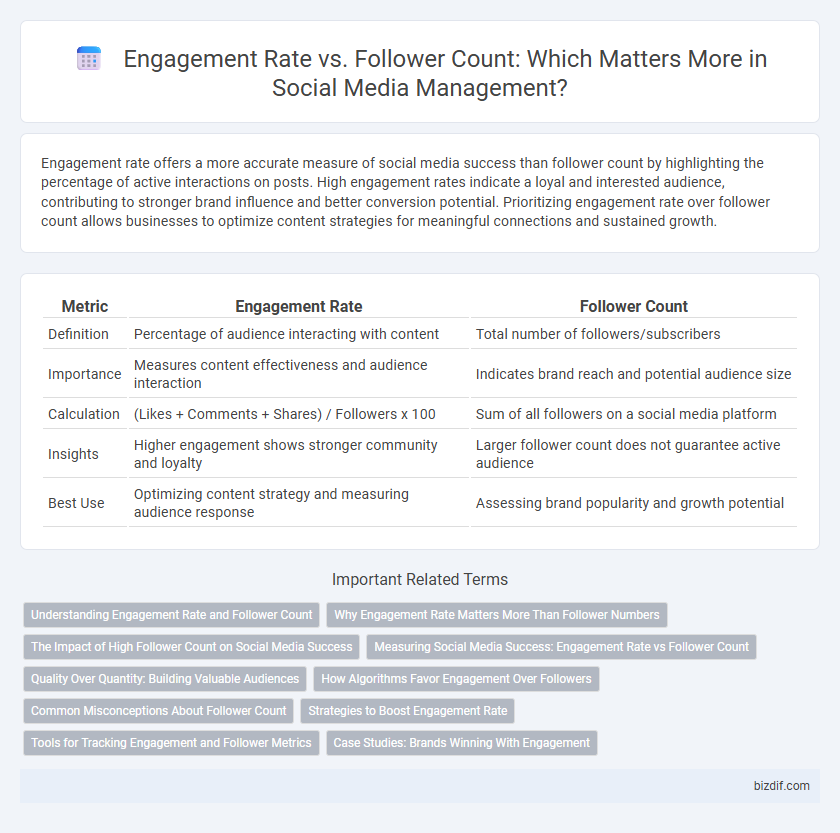 Engagement Rate vs. Follower Count: Which Matters More in Social Media Management?