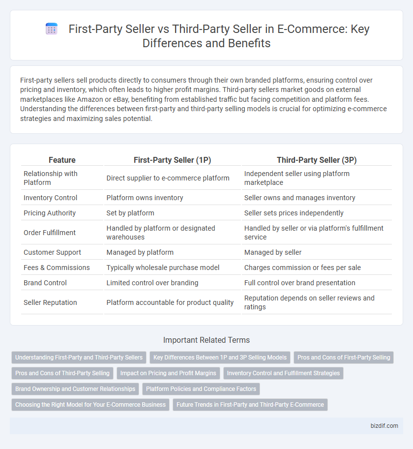 First-Party Seller vs Third-Party Seller in E-Commerce: Key Differences and Benefits
