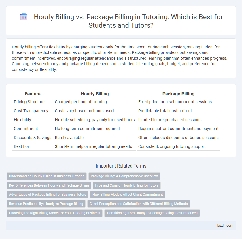 Hourly Billing vs. Package Billing in Tutoring: Which is Best for Students and Tutors?