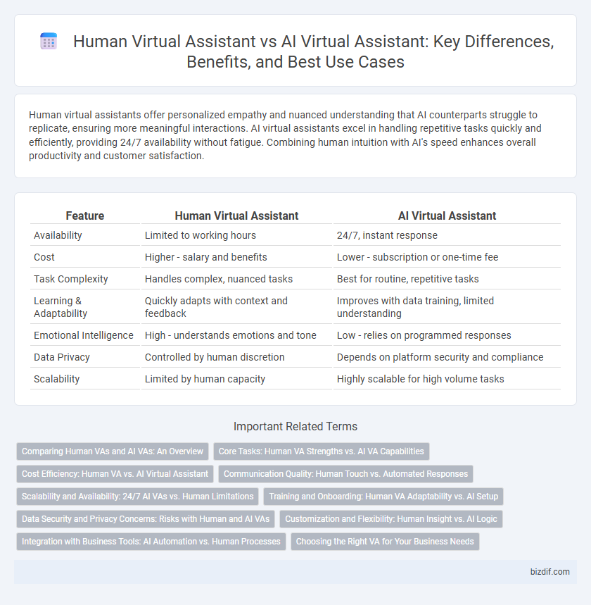 Human Virtual Assistant vs AI Virtual Assistant: Key Differences, Benefits, and Best Use Cases