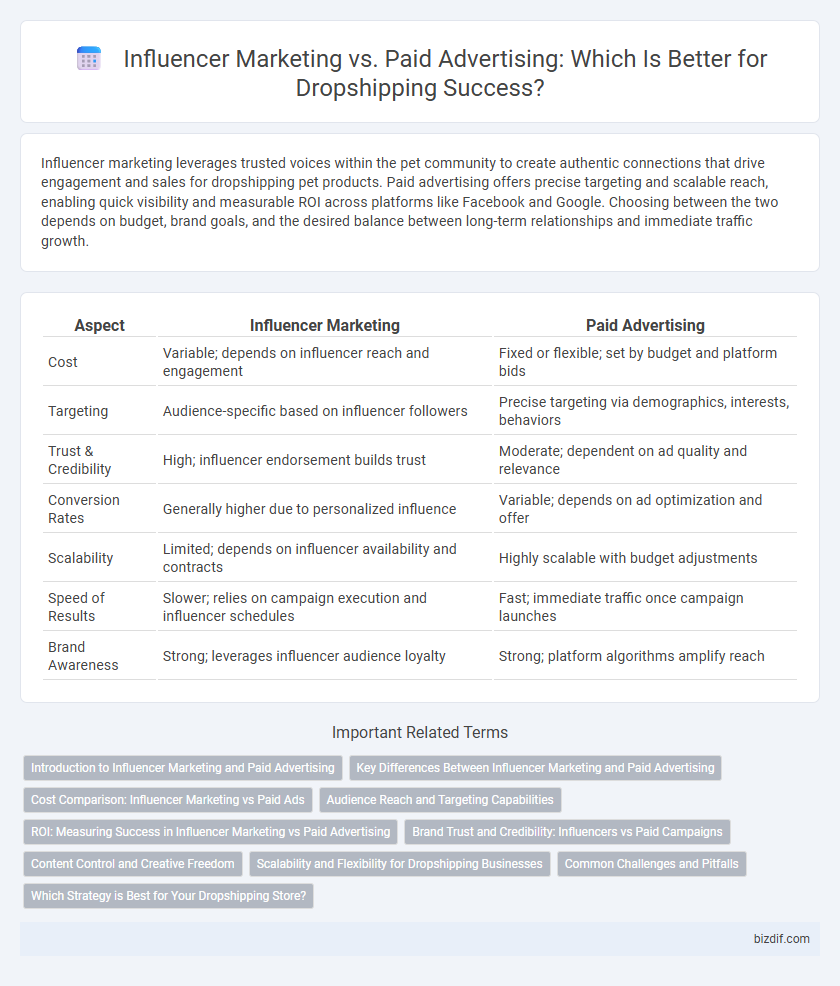 Influencer Marketing vs. Paid Advertising: Which Is Better for Dropshipping Success?