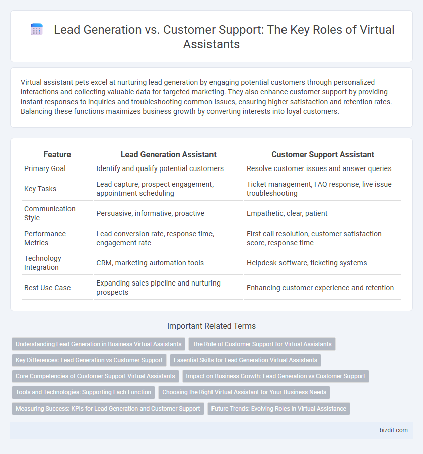 Lead Generation vs. Customer Support: The Key Roles of Virtual Assistants