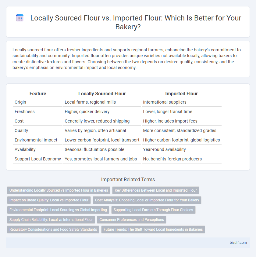 Locally Sourced Flour vs. Imported Flour: Which Is Better for Your Bakery?