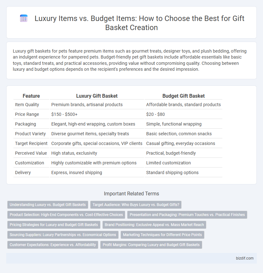 Luxury Items vs. Budget Items: How to Choose the Best for Gift Basket Creation