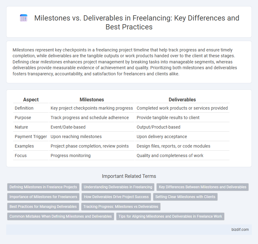 Milestones vs. Deliverables in Freelancing: Key Differences and Best Practices