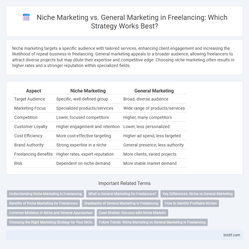Niche Marketing vs. General Marketing in Freelancing: Which Strategy Works Best?