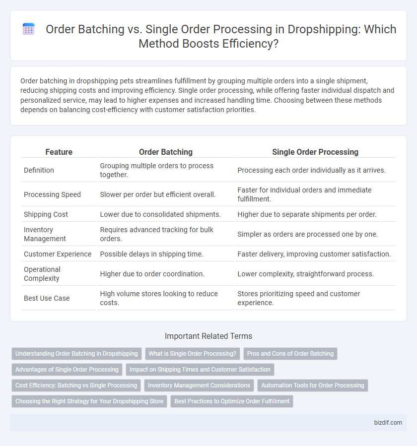 Order Batching vs. Single Order Processing in Dropshipping: Which Method Boosts Efficiency?