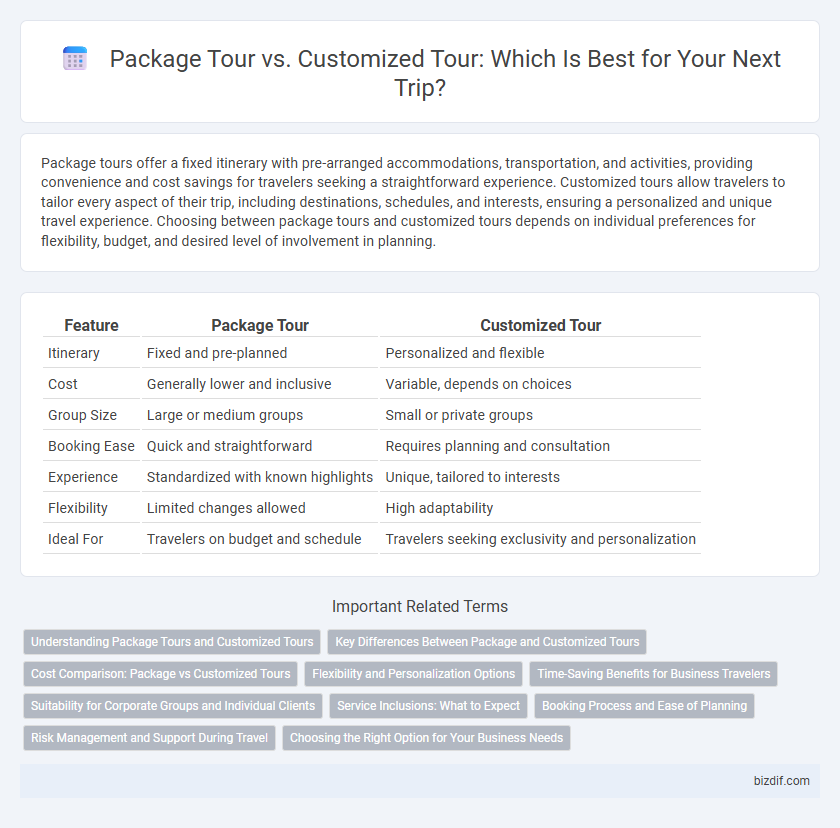 Package Tour vs. Customized Tour: Which Is Best for Your Next Trip?