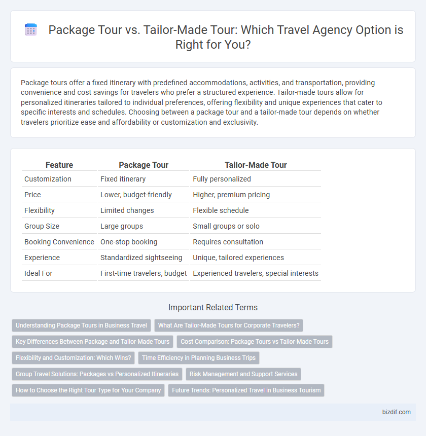 Package Tour vs. Tailor-Made Tour: Which Travel Agency Option is Right for You?