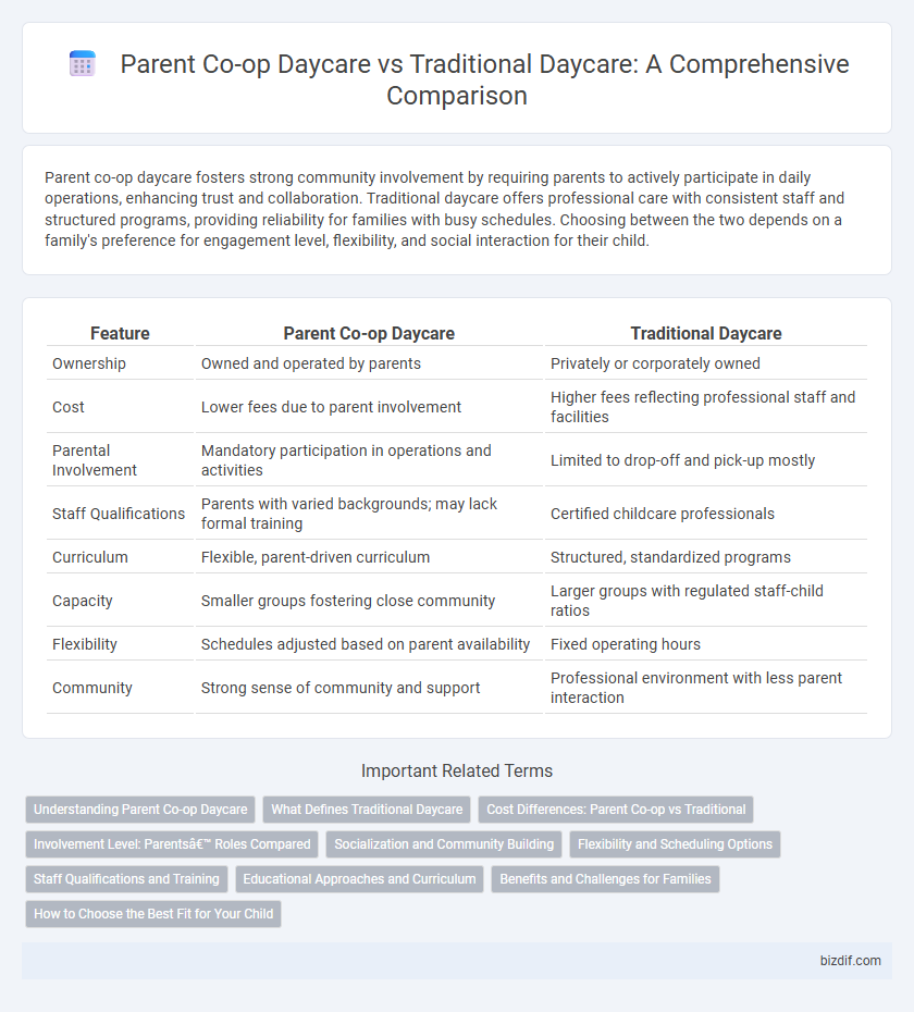Parent Co-op Daycare vs Traditional Daycare: A Comprehensive Comparison