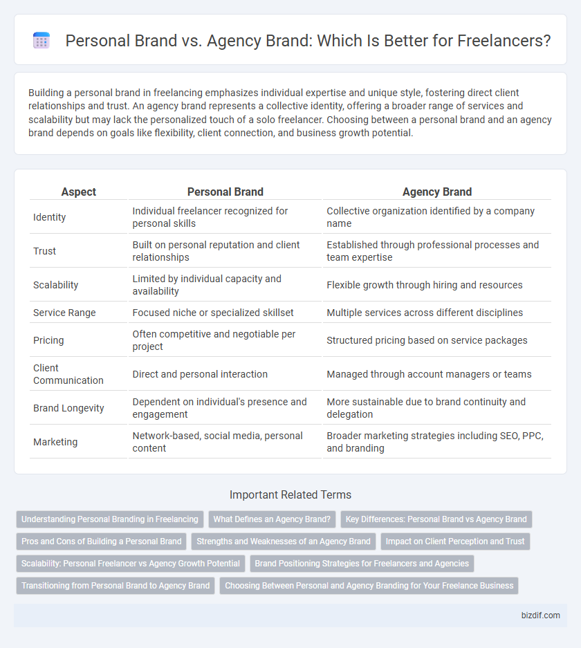 Personal Brand vs. Agency Brand: Which Is Better for Freelancers?