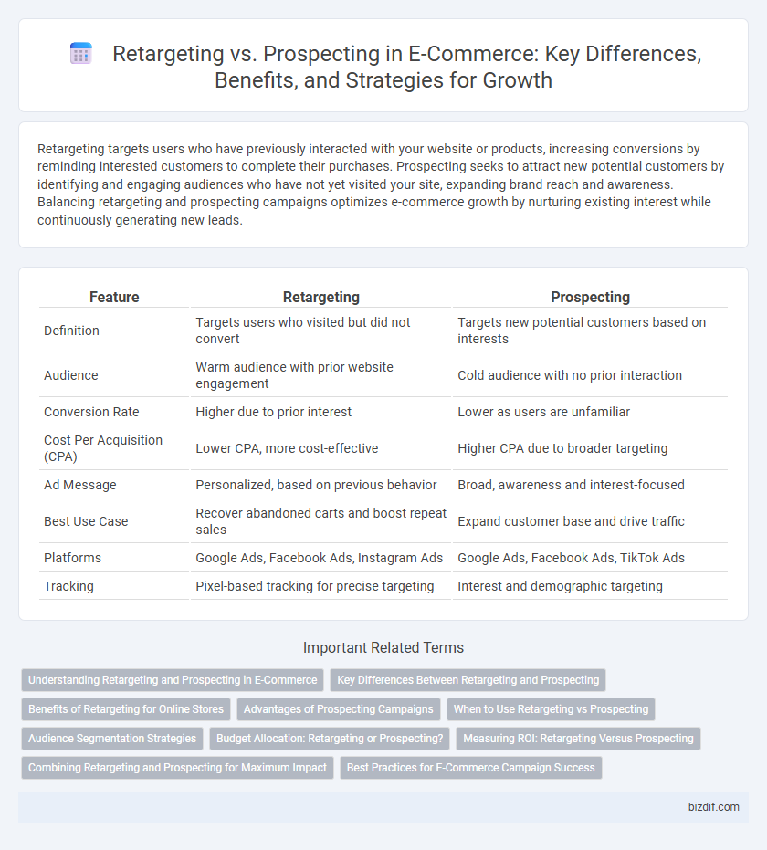 Retargeting vs. Prospecting in E-Commerce: Key Differences, Benefits, and Strategies for Growth