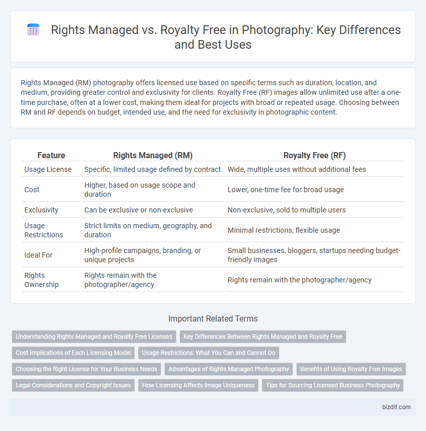 Rights Managed vs. Royalty Free in Photography: Key Differences and Best Uses
