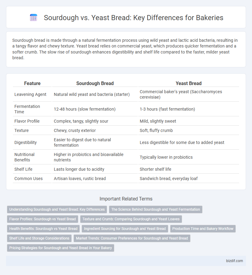 Sourdough vs. Yeast Bread: Key Differences for Bakeries