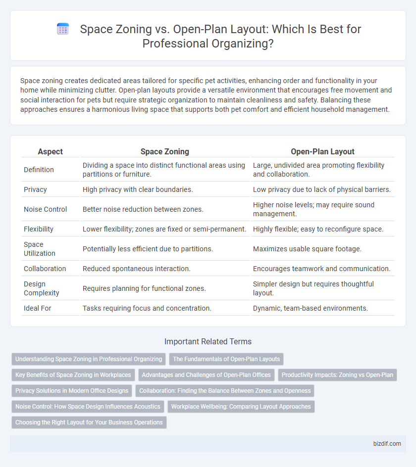 Space Zoning vs. Open-Plan Layout: Which Is Best for Professional Organizing?