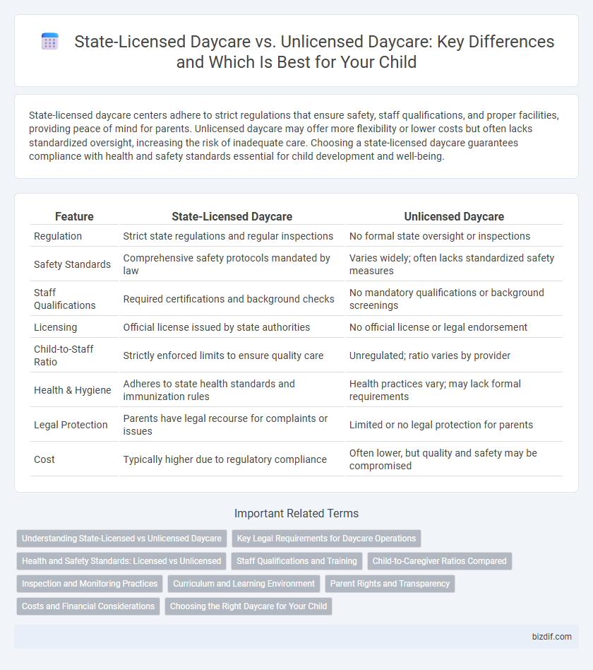 State-Licensed Daycare vs. Unlicensed Daycare: Key Differences and Which Is Best for Your Child