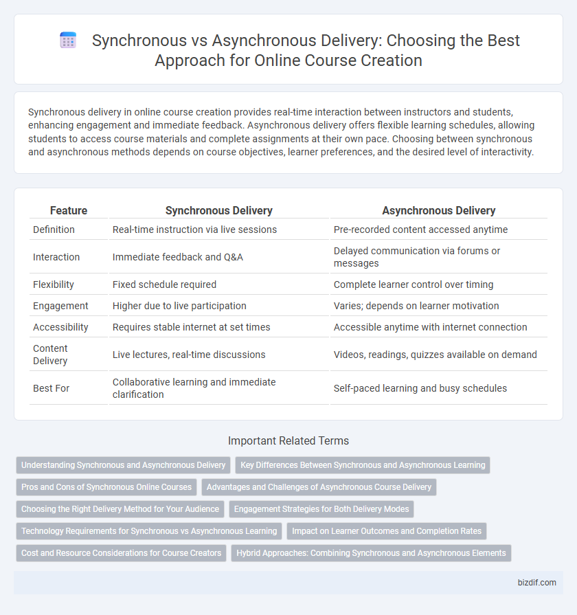 Synchronous vs Asynchronous Delivery: Choosing the Best Approach for Online Course Creation