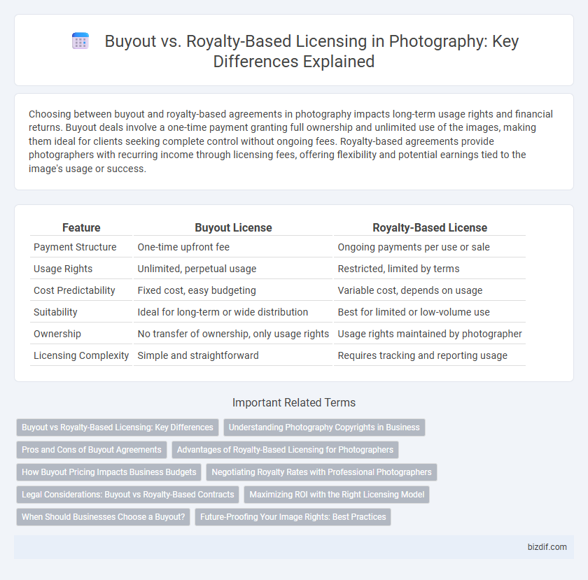 Buyout vs. Royalty-Based Licensing in Photography: Key Differences Explained