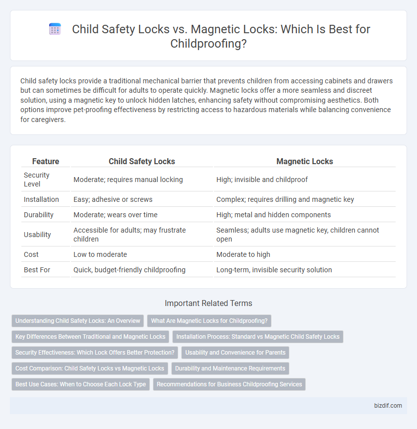 Child Safety Locks vs. Magnetic Locks: Which Is Best for Childproofing?