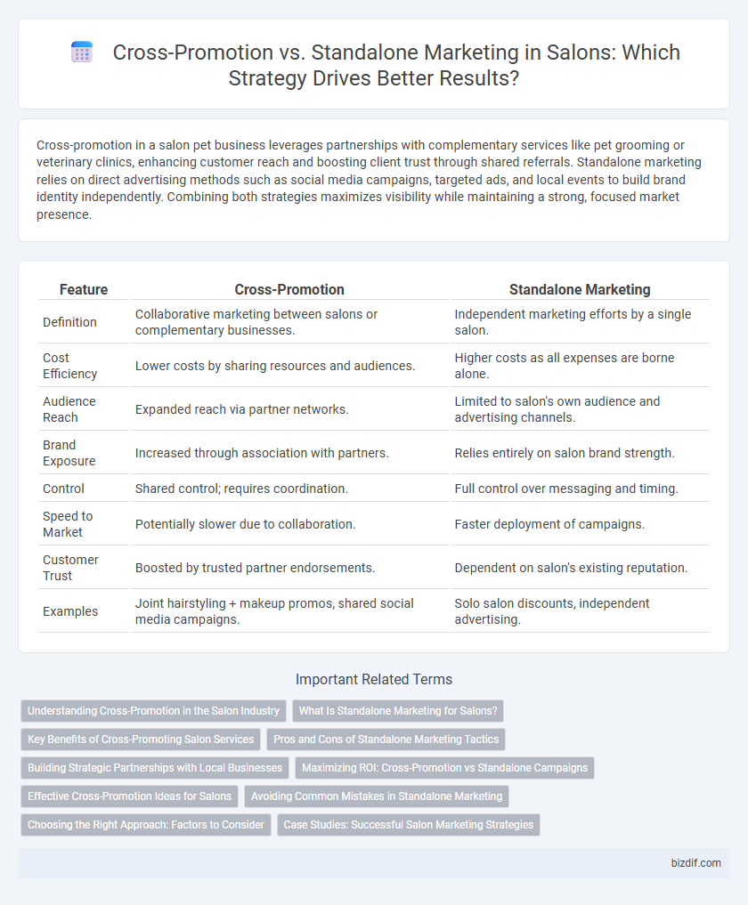 Cross-Promotion vs. Standalone Marketing in Salons: Which Strategy Drives Better Results?