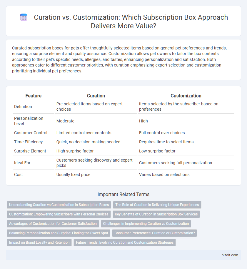 Curation vs. Customization: Which Subscription Box Approach Delivers More Value?